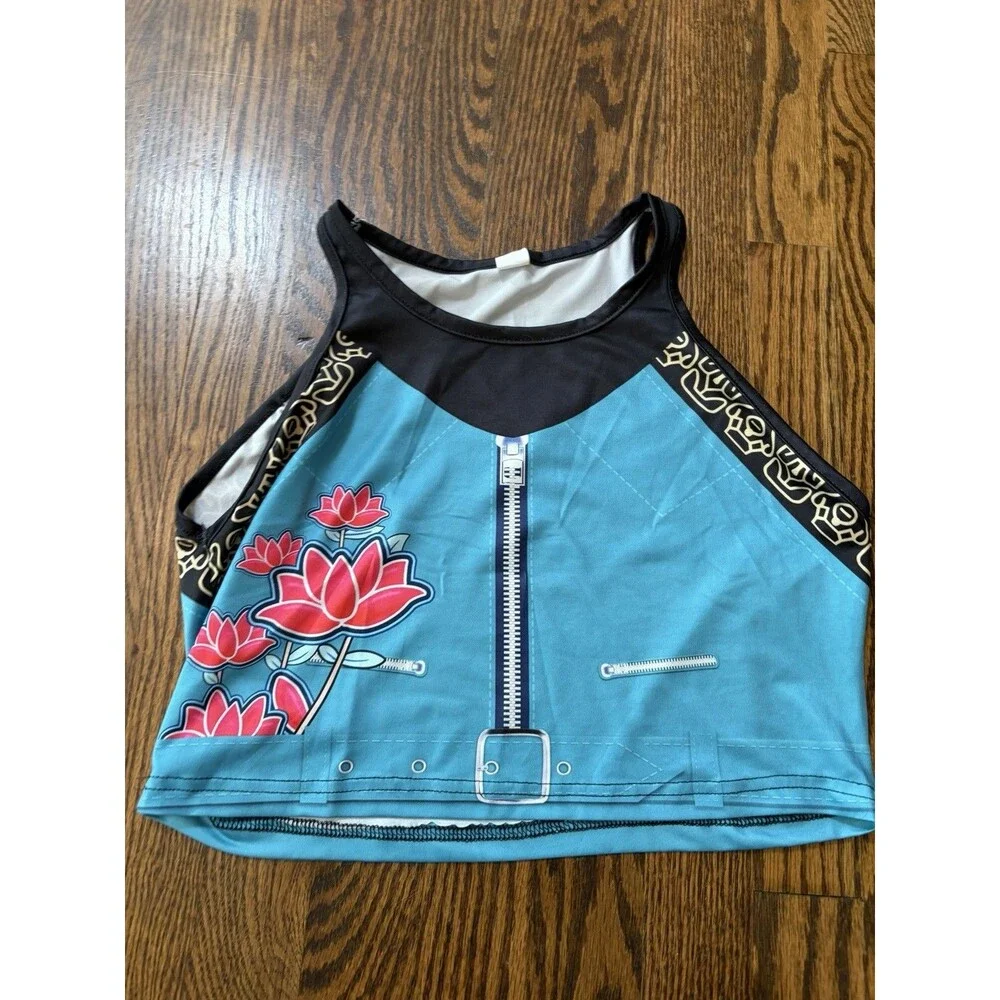 Kpop Demon Hunters Cosplay Costume‎ Zoey Size Large (13-14 Yrs Old) Halloween